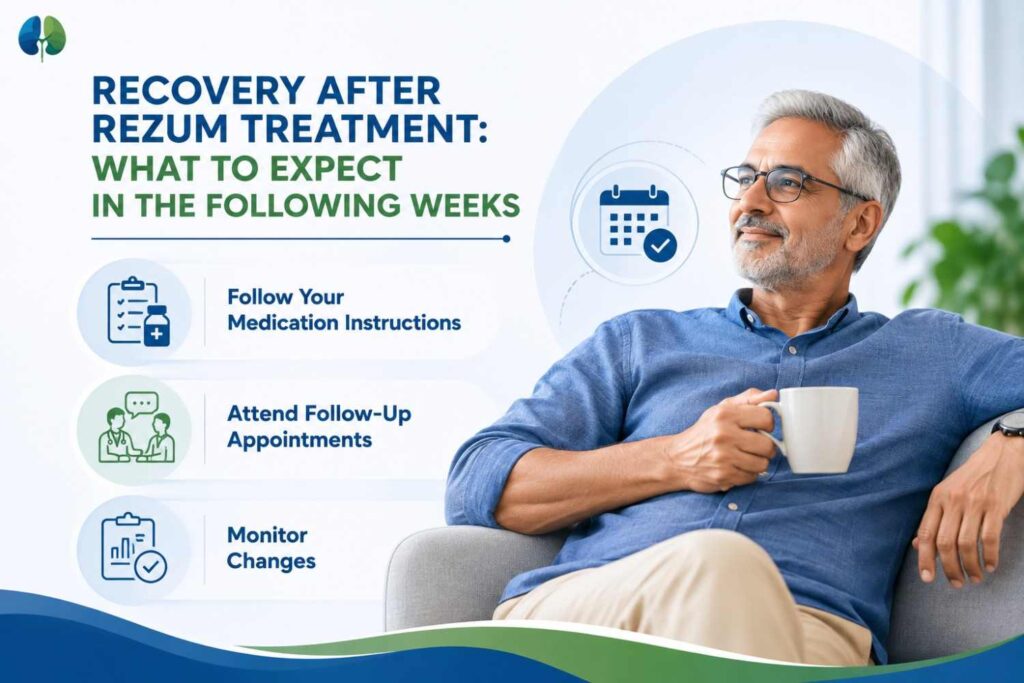 Recovery after Rezum treatment what to expect in the following weeks
